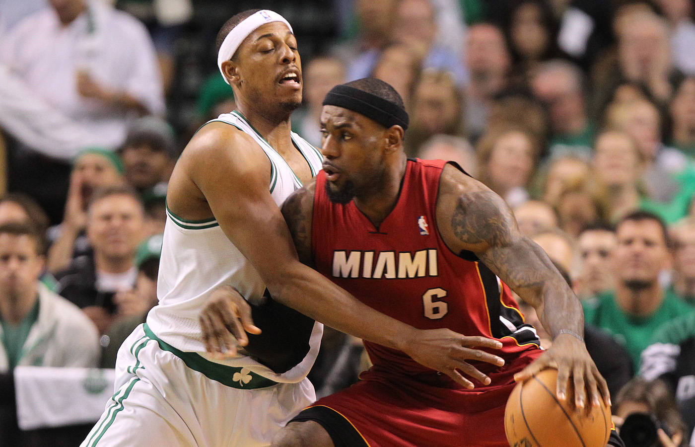Twitter Reacts To Highlight Reel of LeBron James Schooling Paul Pierce