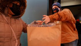 Food Bank For New York City Teams Up With One Warm Coat To Hand Out Winter Coats In Harlem