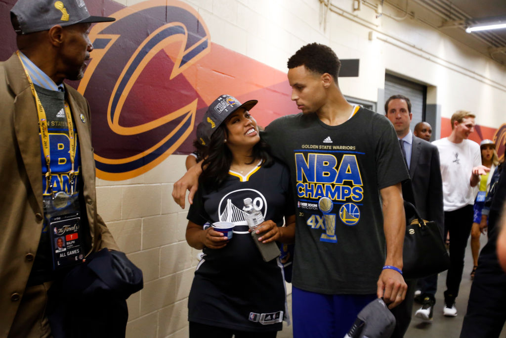 Look: Power Couple Stephen Curry and Ayesha Unite With NFL