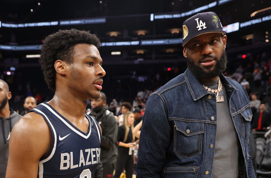 LeBron James Reportedly Willing To Leave The Lakes To Play With Bronny