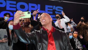 Dwayne Johnson Honored with People's Champion Award at 2021 People's Choice Awards