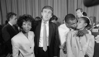 Mike Tyson Robin Givens Her Mom &D.Trump