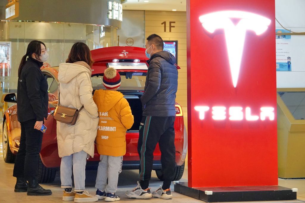 China Tesla Sales