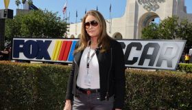 Celebrities Attend NASCAR's Busch Light Clash At The Coliseum