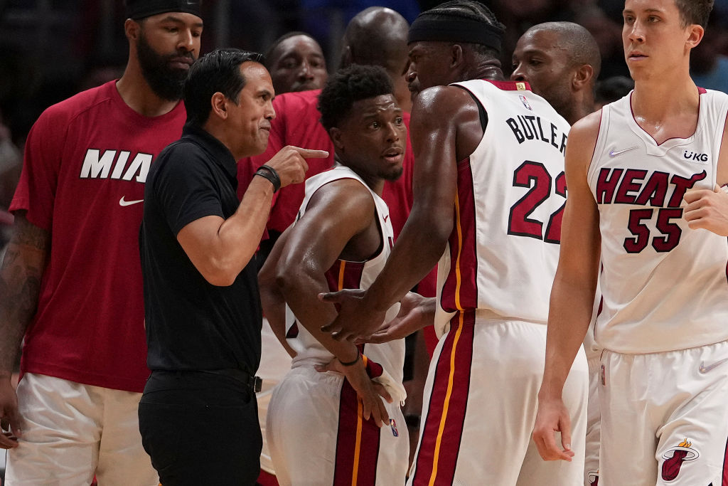 NBA Twitter Reacts To Udonis Haslem Threatening To Beat Jimmy Butler's A**