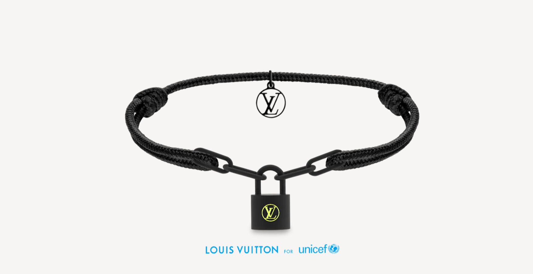 Louis Vuitton Benefits UNICEF With New Lockit Bracelets by Virgil Abloh   CR Fashion Book