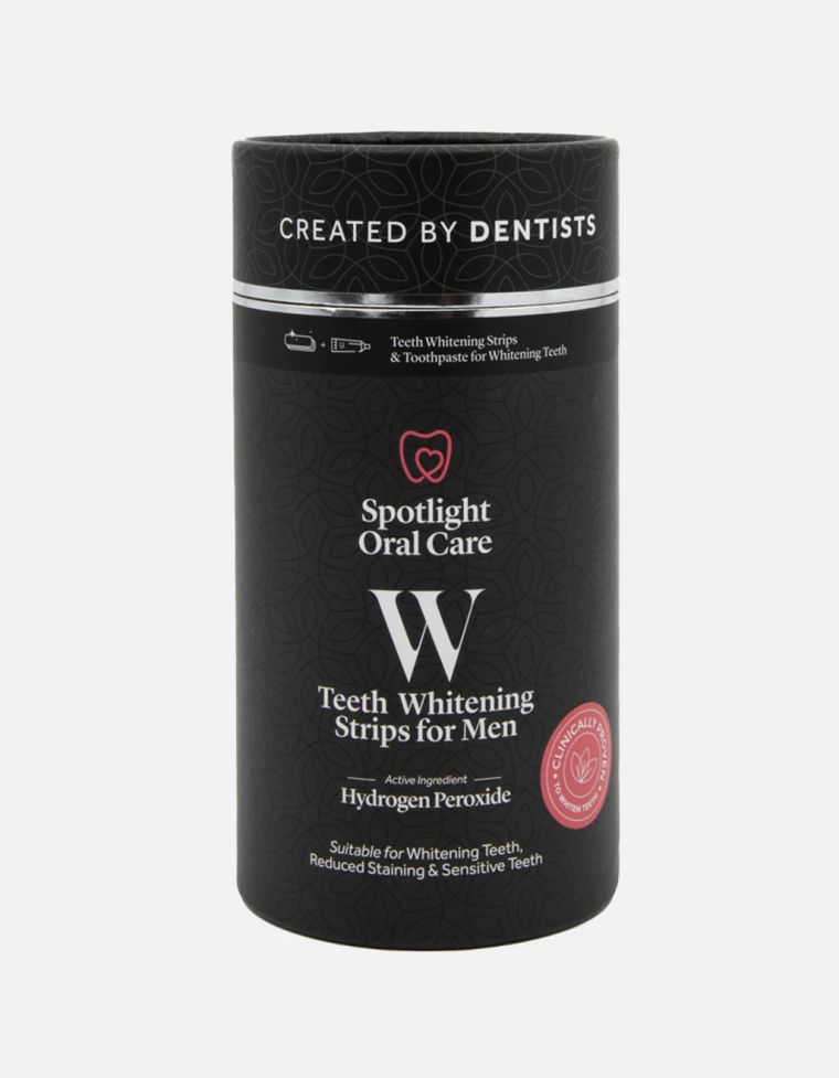 Spotlight Oral Care Men's Teeth Whitening Strips