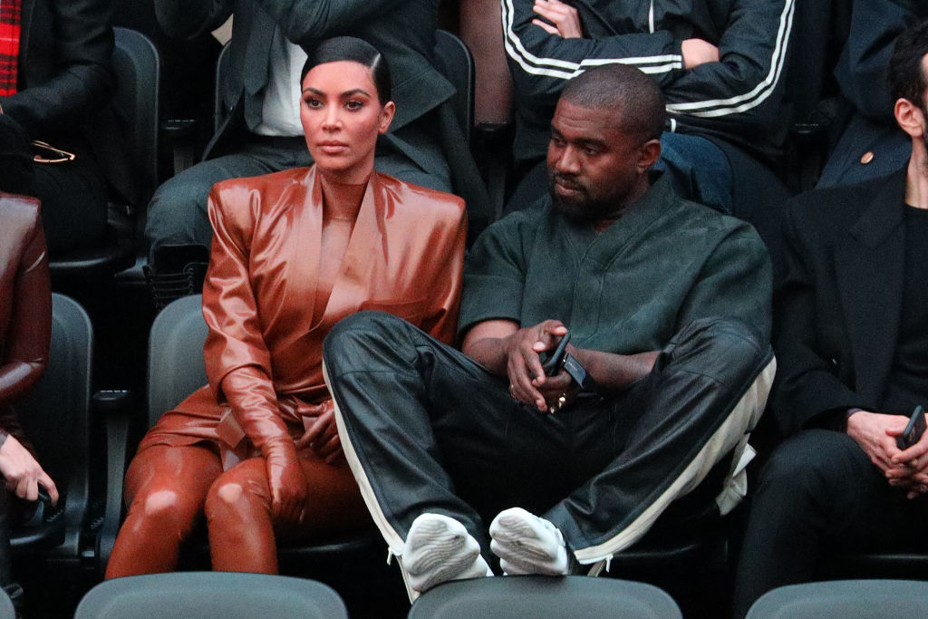 Kim Kardashian West's Latest Outfit Takes Velour to a Whole New