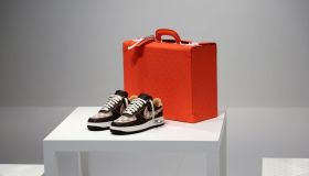 Sotheby's To Auction Louis Vuitton & Nike "Air Force 1" Sneakers By Virgil Abloh For Charity