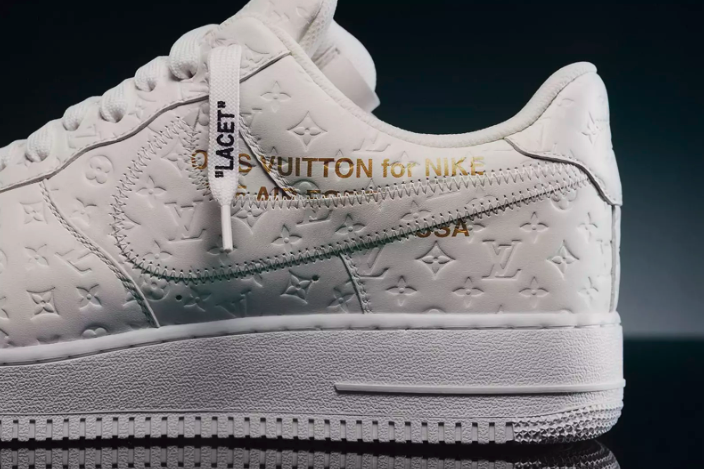 Virgil Abloh X Louis Vuitton Collab For Nike Air Force 1