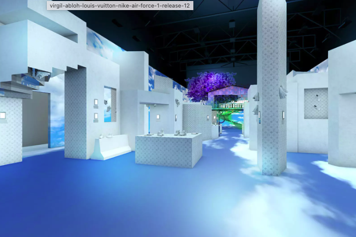 Virgil Abloh X Louis Vuitton Collab For Nike Air Force 1