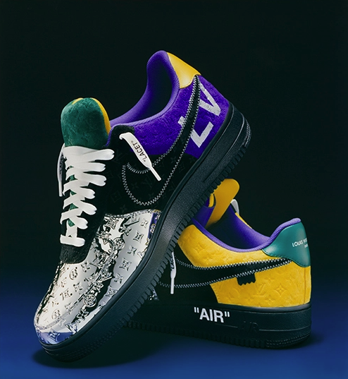 Virgil Abloh X Louis Vuitton Collab For Nike Air Force 1