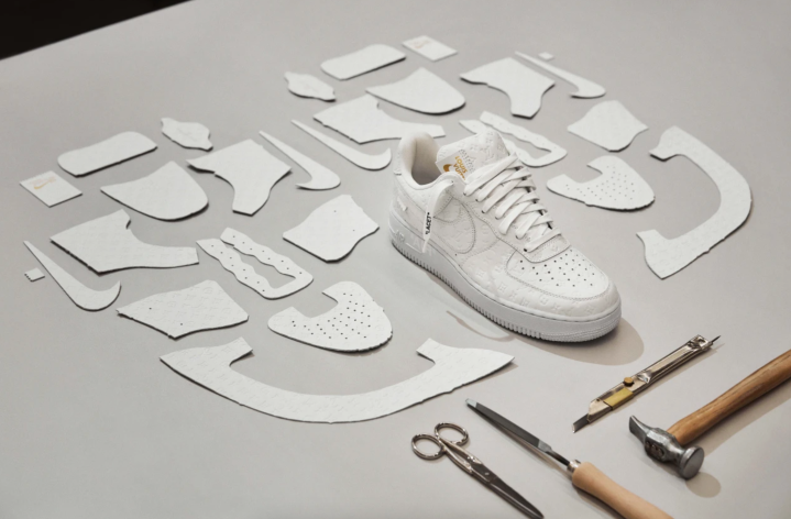 Virgil Abloh X Louis Vuitton Collab For Nike Air Force 1