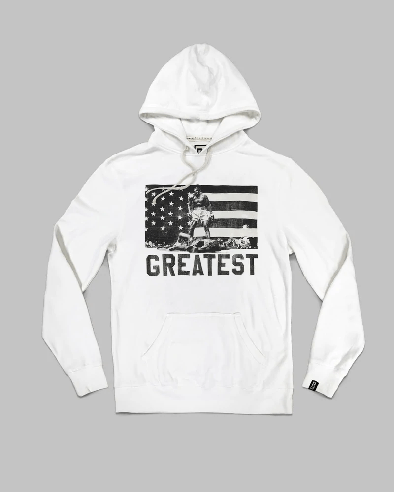 Roots Of Fight Ali Victory Ivory Pullover Hoody