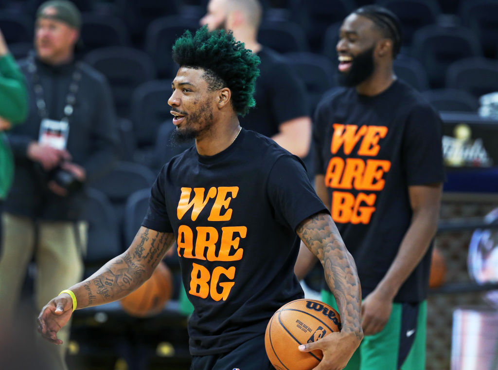 Celtics wear We Are BG T-shirts to practice in honor of Brittney Griner -  NBC Sports