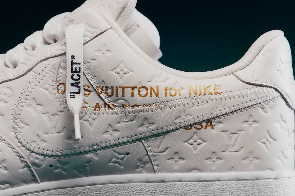 Louis Vuitton x Nike Air Force 1 Drop 1
