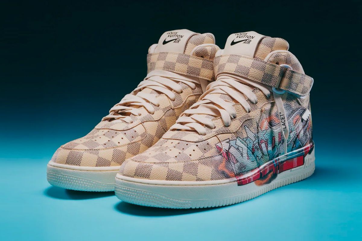 Louis Vuitton x Nike Air Force 1 Drop 1