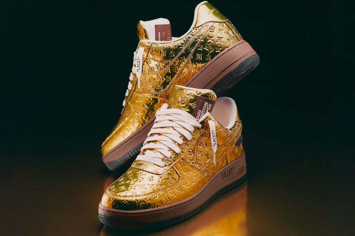 Louis Vuitton x Nike Air Force 1 Drop 1
