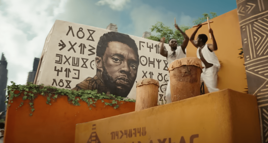 Still from Marvel's "Black Panther: Wakanda Forever" trailer