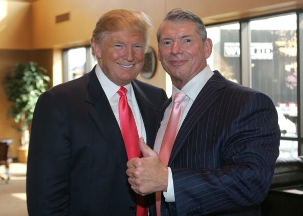 Donald Trump & VInce McMahon Make WWE History