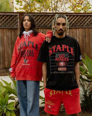 Images of STAPLE x NFL Full 32-Team Collection courtesy of PR email From: Taylor Morris