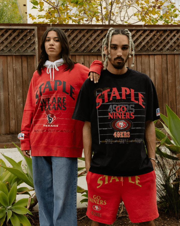 Images of STAPLE x NFL Full 32-Team Collection courtesy of PR email From: Taylor Morris