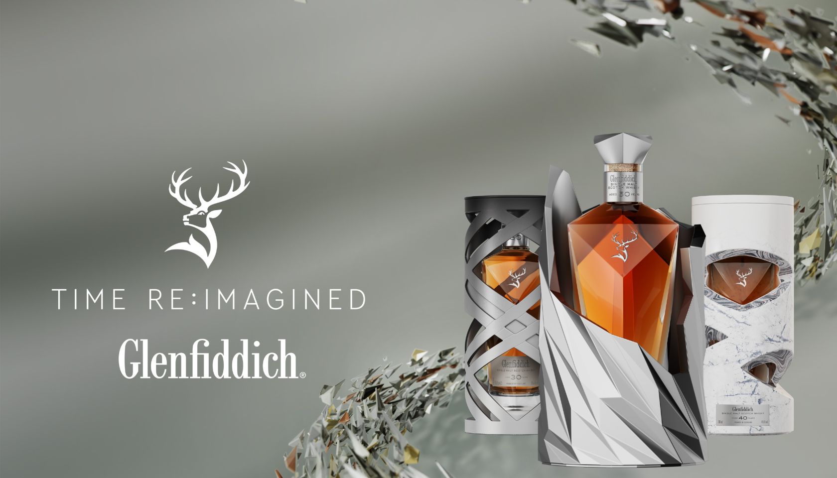 Glenfiddich Single Malt Scotch Whisky Time Re:Imagined