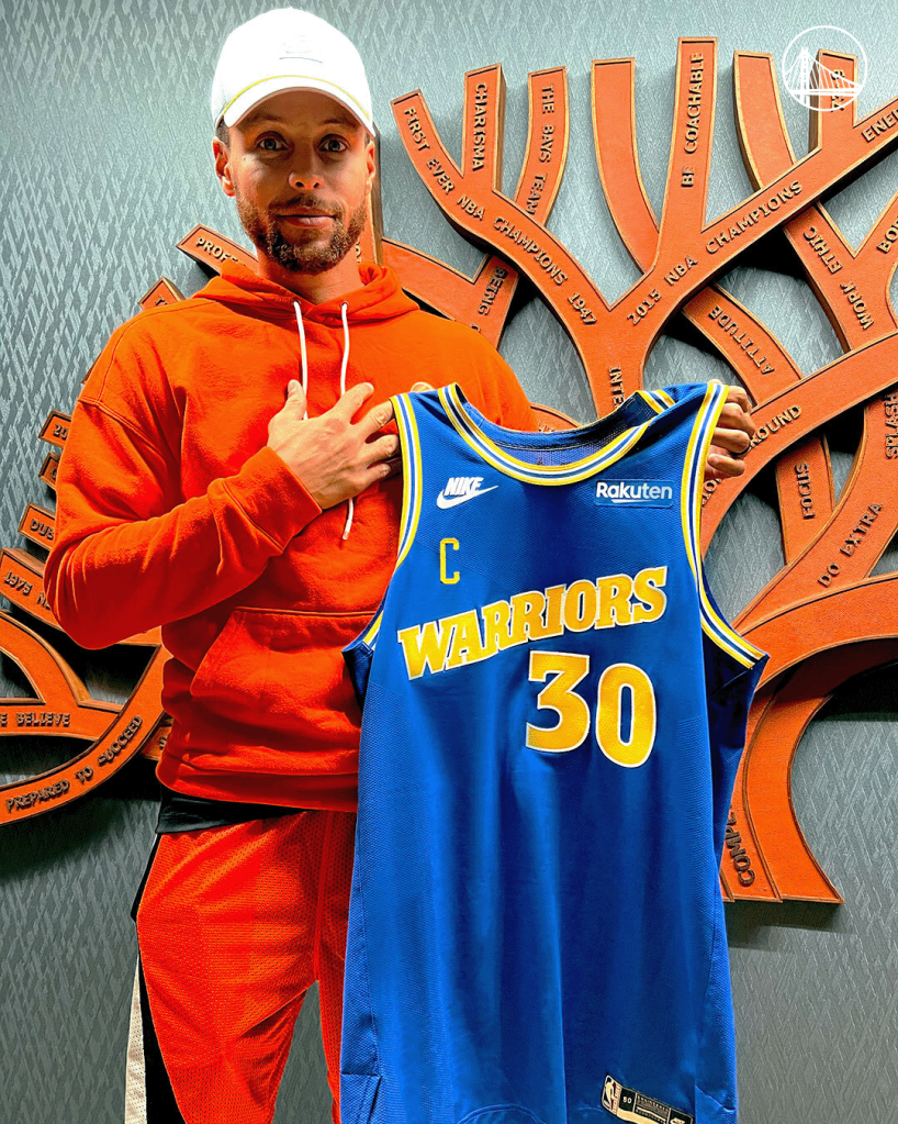 Golden State Warriors 2022-23 Classic Edition Jersey
