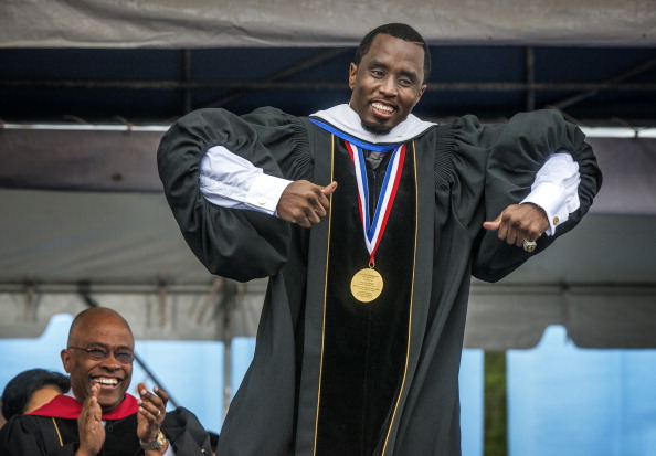 Howard University commencement with special guest Sean Combs in Washington, DC.