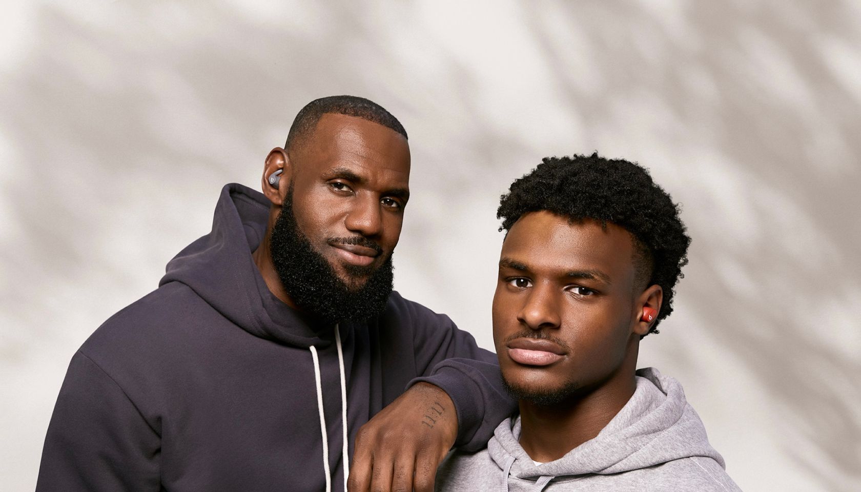 Bronny and LeBron Beats Campaign