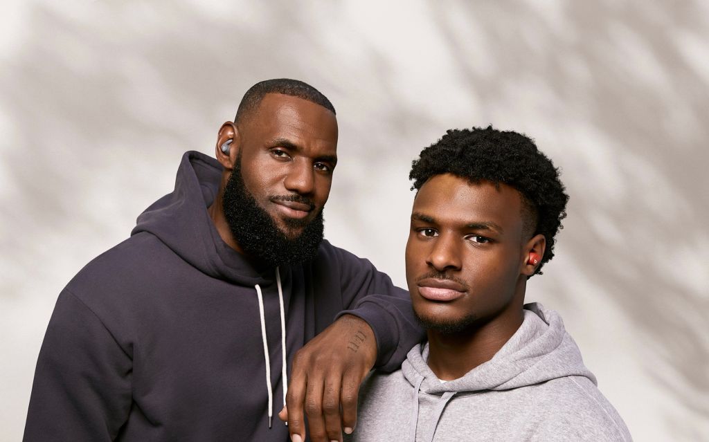 Bronny and LeBron Beats Campaign