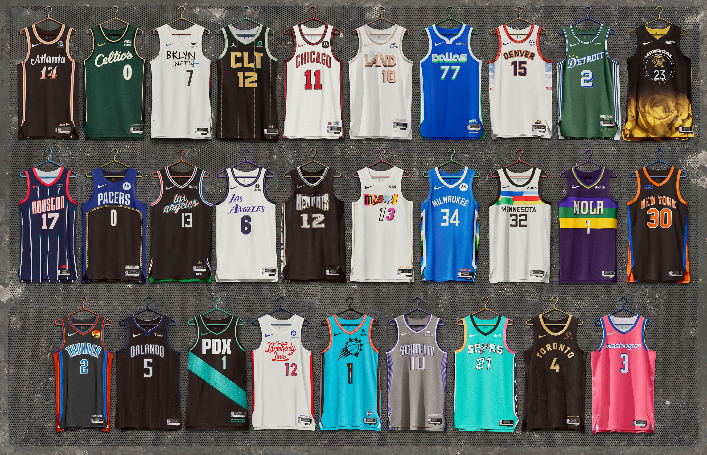 2022 NBA All-Star jerseys: Nike celebrates NBA's 75th season, city