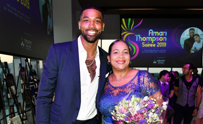 Tristan Thompson Rushes Home Following His Mom's Passing