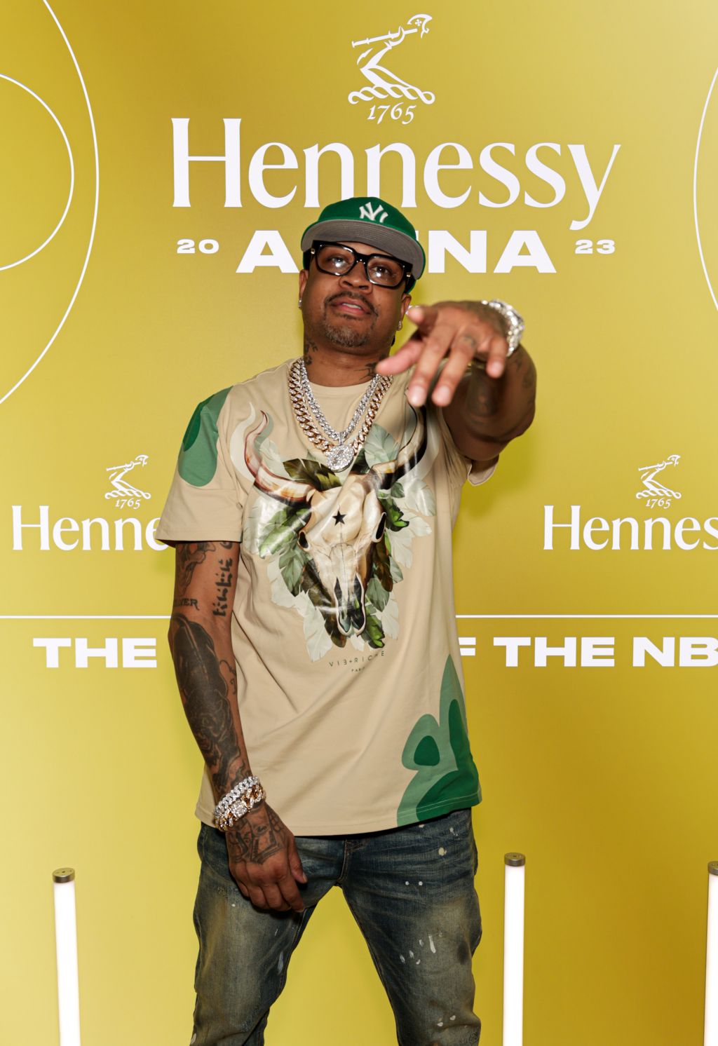 Allen Iverson - Hennessy Arena All-Star Weekend at Edison House, Salt Lake City