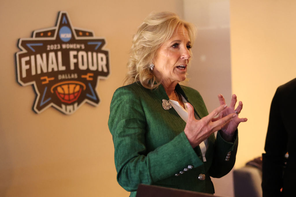 jill biden lsu ncaa white house