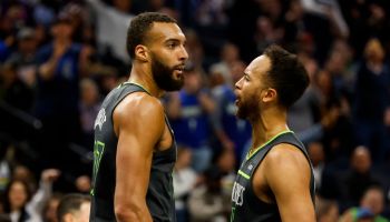 A disagreement turned physical between Minnesota Timberwolves teammates Rudy Gobert and Kyle Anderson when the former punched Anderson.