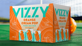Vizzy Orange Cream Pop Hard Seltzer