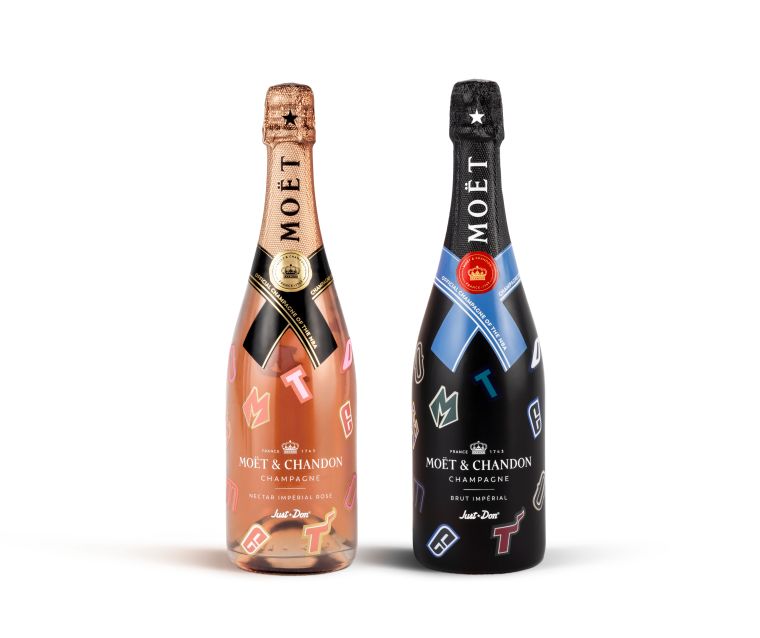 Moët & Chandon and NBA Collection by Just Don