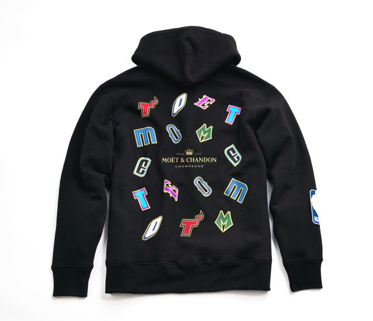Moët & Chandon and NBA Collection by Just Don
