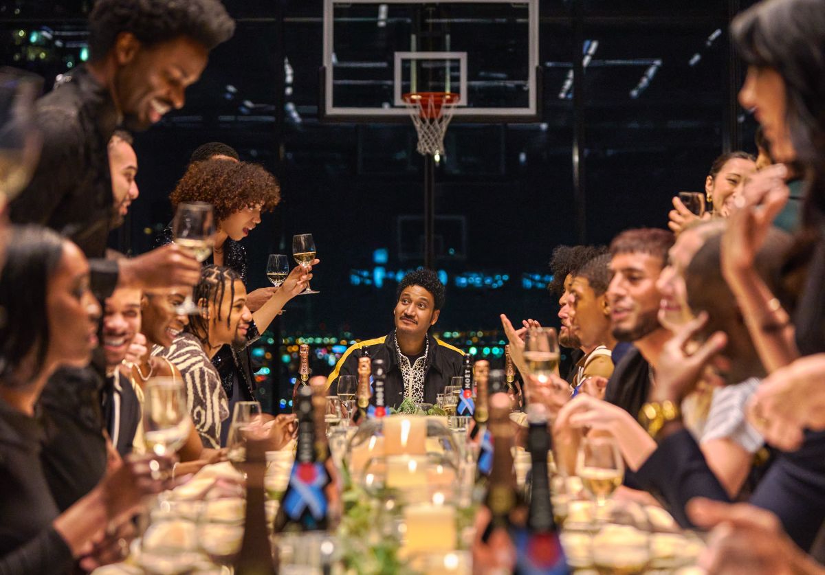 Moët & Chandon and NBA Collection by Just Don