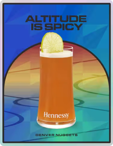 Hennessy 2023 NBA Basketball Cocktails