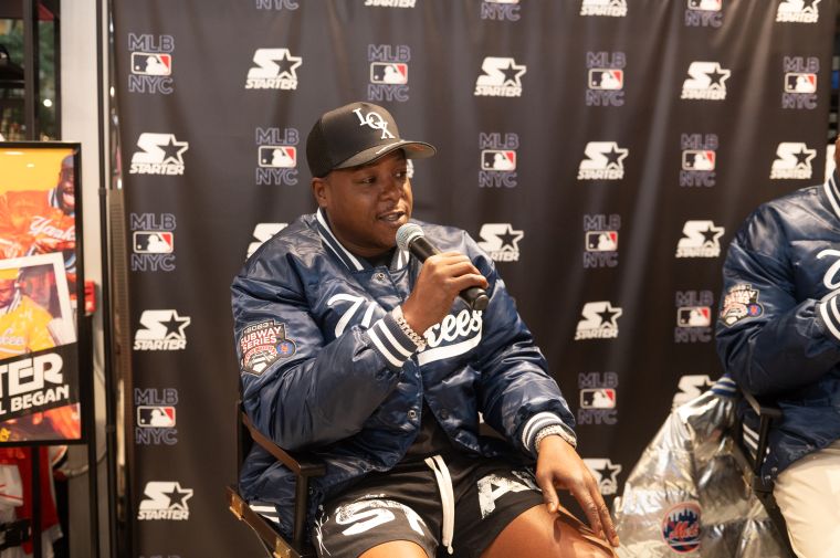 STARTER X MLB X JADAKISS x FUNK FLEX - The Return of the Bronx Bubble Jacket