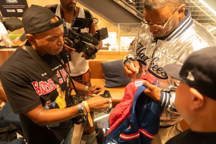 STARTER X MLB X JADAKISS x FUNK FLEX - The Return of the Bronx Bubble Jacket