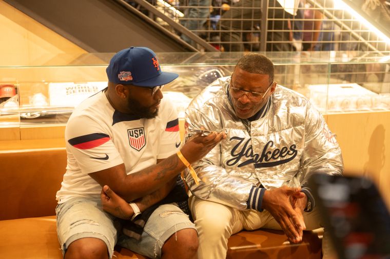 STARTER X MLB X JADAKISS x FUNK FLEX - The Return of the Bronx Bubble Jacket