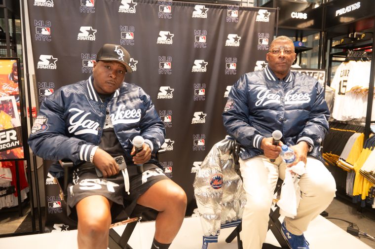 STARTER X MLB X JADAKISS x FUNK FLEX - The Return of the Bronx Bubble Jacket