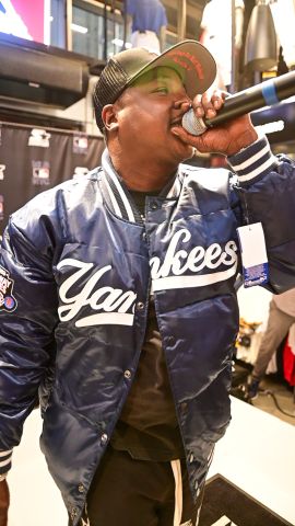 STARTER X MLB X JADAKISS x FUNK FLEX - The Return of the Bronx Bubble Jacket