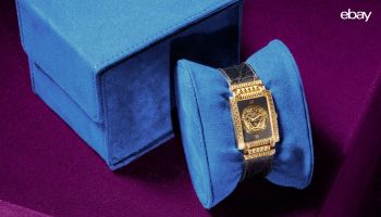 Prince's Gianni Versace Medusa Gold Watch