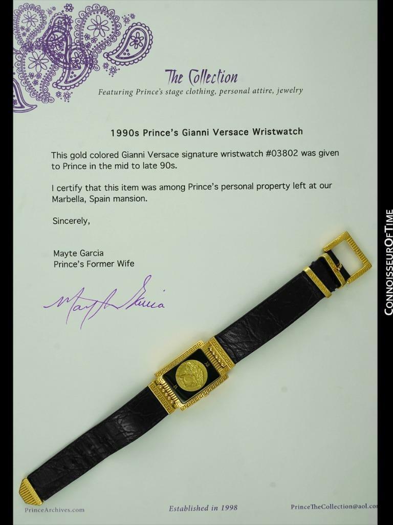 Now's Your Chance To Cop Prince's Versace Watch On