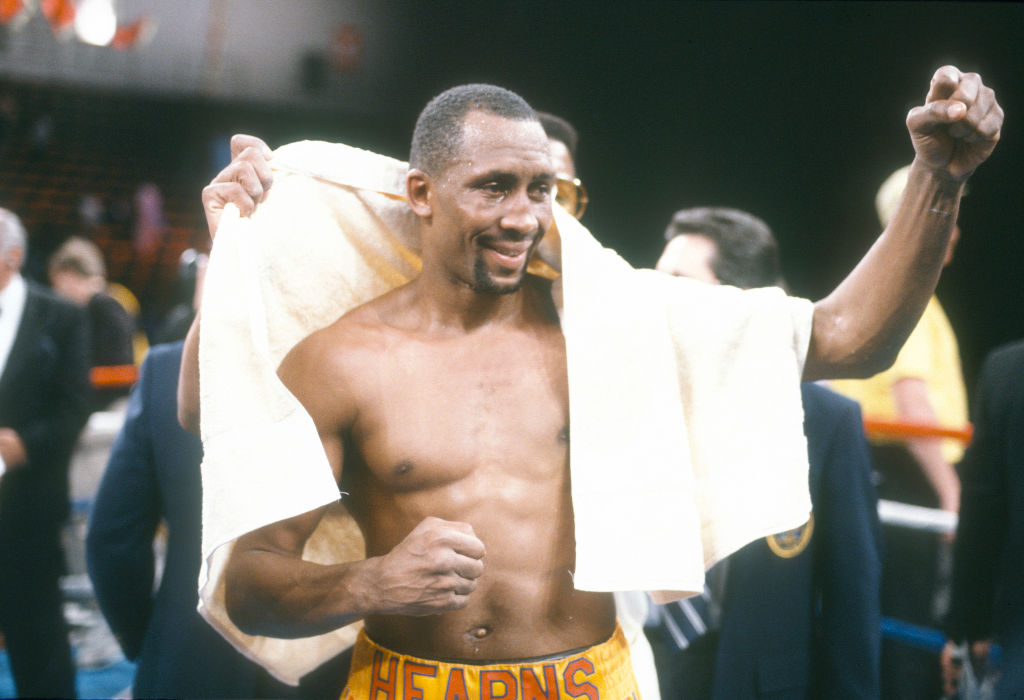 WBO Super Middleweight Title Fight - Thomas Hearns v Michael Olajide