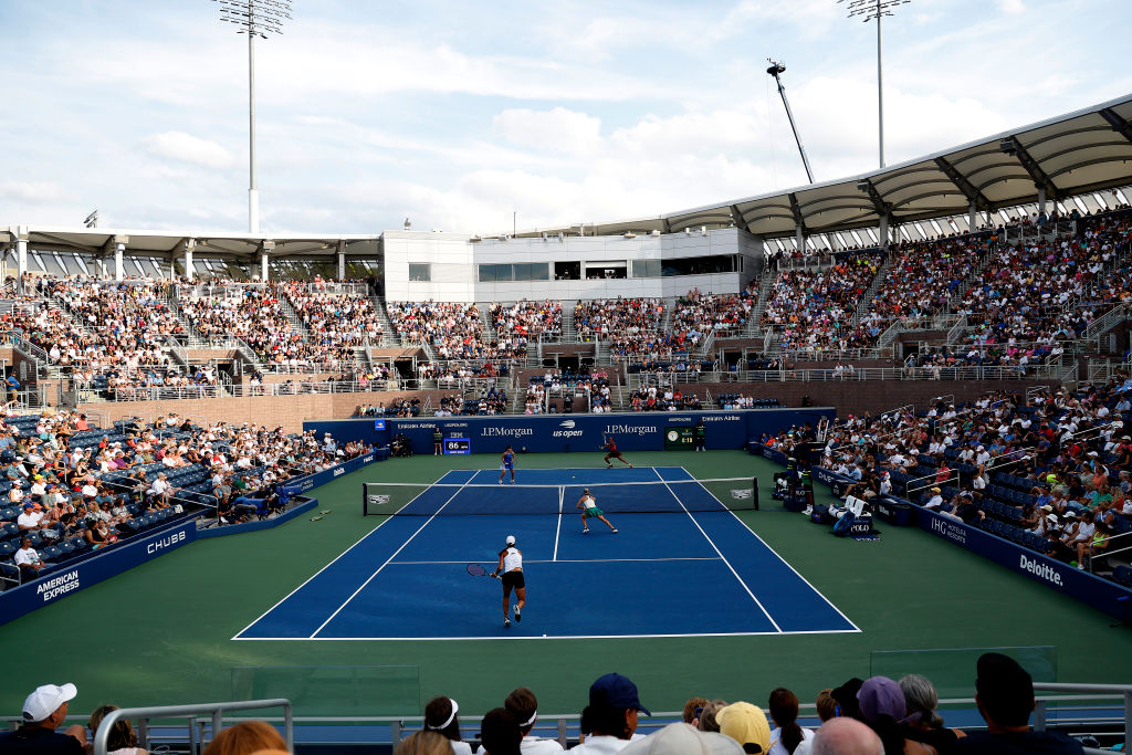 Maria Sakkari US Open - tennis weed Corona Park Alexander Zverev Court 17